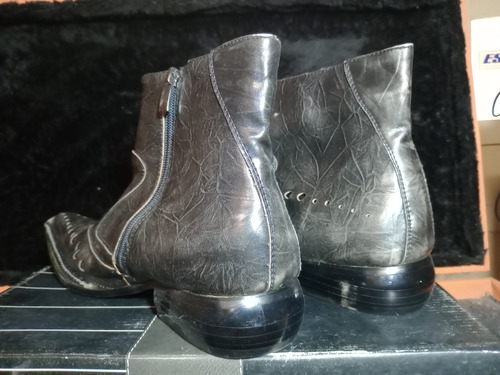Zapatos Priamo Estilo Italiano Gris Oscuro 42