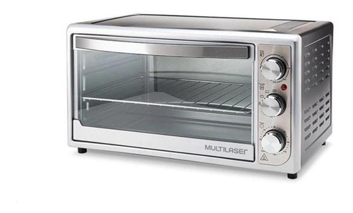 Forno Elétrico Multilaser 46l 127v Inox E Prata Multilaser