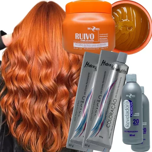 Tinta igora 6.77  Cabelo ruivo natural, Cor de cabelo ruivo, Cabelo ruivo