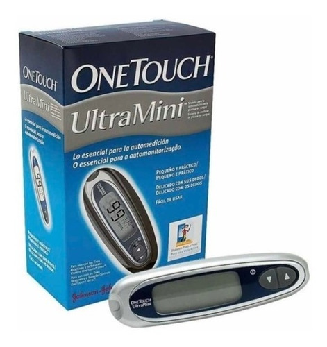 Medidor Glucosa +60 Tiras Glucometro One Touch Ultra Mini