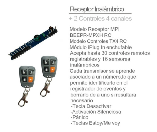 Kit Alarma Inalambrica X28 Domiciliaria Casa Llamado Celular