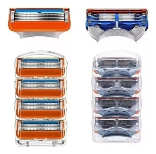 24 Hojas De Afeitar De Repuesto For Gillette Fusion 5 For