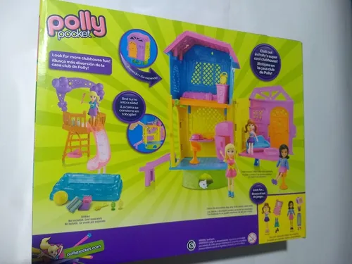 Polly Pocket Super Clubhouse Casa Club De Polly Cuotas sin inter s