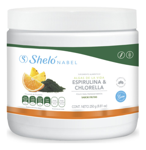 Algas De La Vida/ Espirulina & Chlorella Anemia Y Colesterol