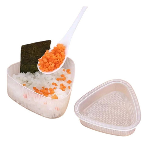 Molde De Arroz Onigiri Triangular 2pza