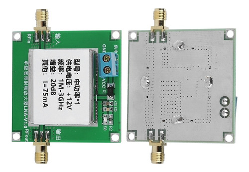 Módulo Amplificador De Banda Ancha Lna Rf Amplificador De Se