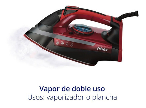 Plancha Vapor Oster 7201 Vapor Vertical Y Horizontal 2500 Pc