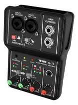 Comprar Interface De Áudio Teyun Q-12 5v Usb 2 Canais Mesas De Som