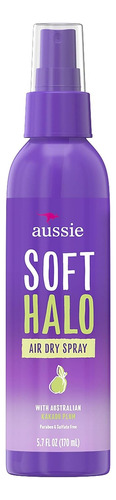 Spray Seco Cabello Rizado Aussie Soft Halo Kakadu Plun