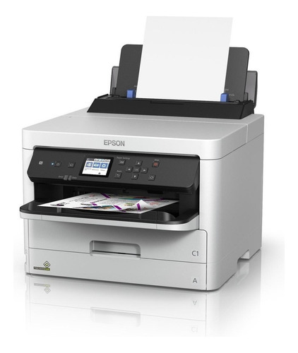 Impresora a color simple función Epson WorkForce Pro WF-C5210 con wifi blanca y negra 100V/240V