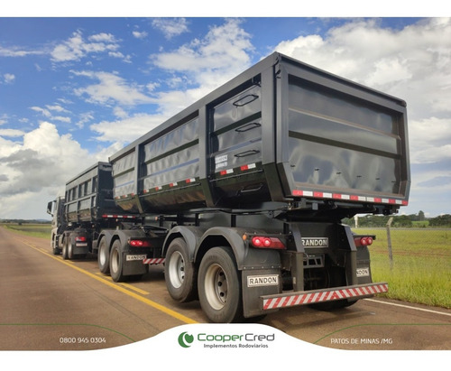 Carreta Bicaçamba Randon Basculante 2021 Nova 0km