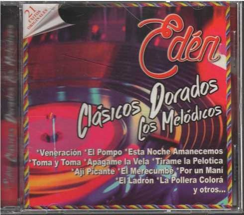 Cd - Los Melodicos /clasicos Dorados / Eden - Original/new