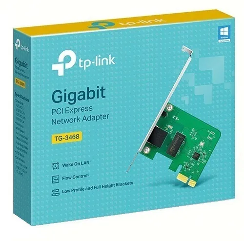 comprar Placa Rede Pci Express Tp-link Tg-3468 Gigabit + Nfe