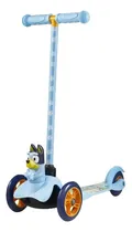 Comprar Patin Scooter Bluey 3 Ruedas Con Luces Led Color Azul Acero