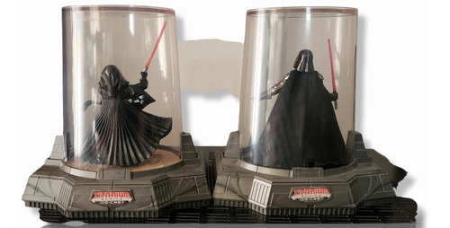 Star Wars Titanium Die Cast Darth Vader & Darth Maul (Usado)
