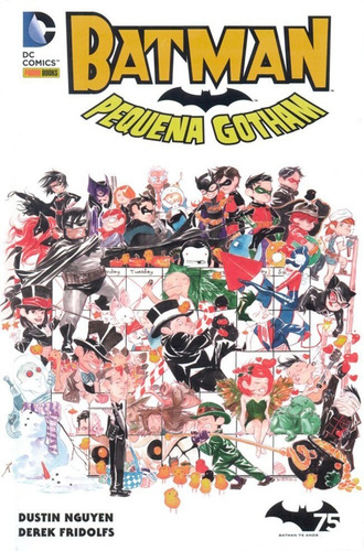 Batman Pequena Gotham Dc Comics Panini Dustin Nguyen