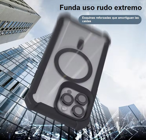 Funda Para iPhone Uso Rudo Defender 2 En 1 Con Magsafe
