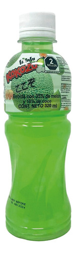Bebida Oriental Sabor Melon Con Trozos De Coco Kokozo 320ml