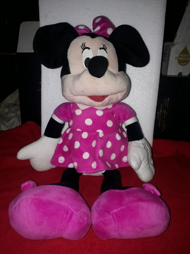 Peluche De Minnie Mouse  Rosado De Disney