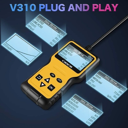 Escáner De Servicio Completo Del Cuerpo Del Acelerador V310