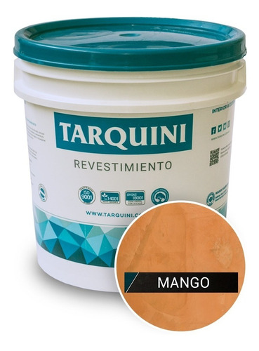 Estuco Veneziano Plástico Tarquini Color Mango Revestimiento