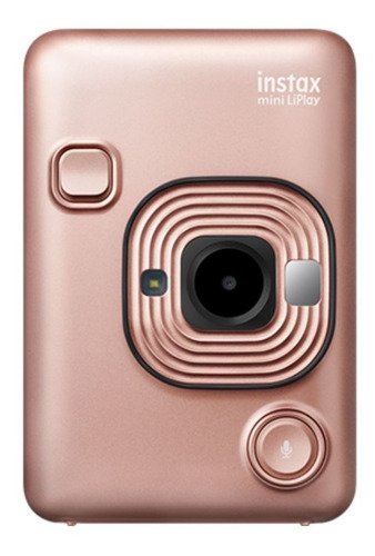 Instax mini LiPlay compacta color blush gold