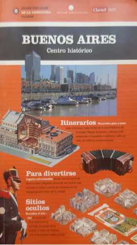 Buenos Aires: Centro Histórico Guía  Visuales Clarín Usado #