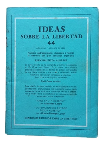 Revista Ideas Sobre La Libertad N° 44