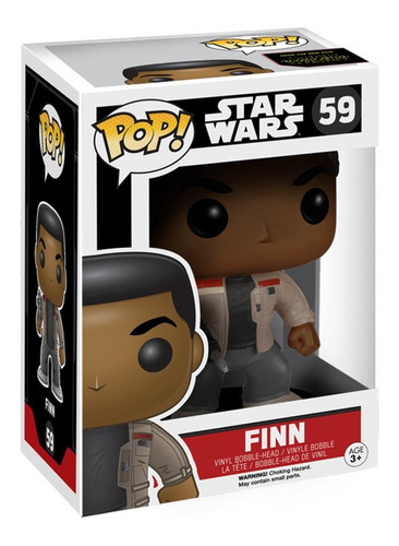 Figura Funko Pop Movies Star Wars Episode Vii Finn Vinyl 59