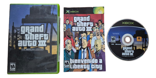 Grand Theft Auto Iii Xbox Clásico (Reacondicionado)