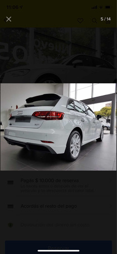 Audi A3 Sportback 2.0 Tfsi 190cv