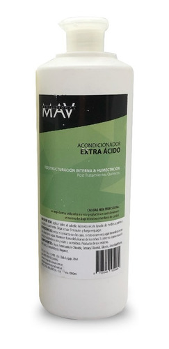 Acondicinador Extra Acido Tratamientos Técnico 1000ml Mav