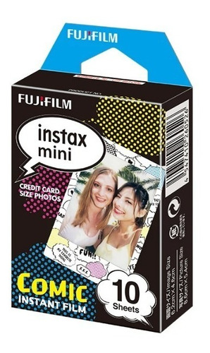 Filme Instax Mini 9 Comic 10 Filmes