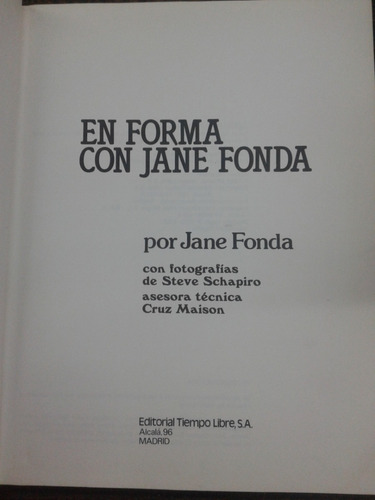 Imagen 2 de 7 de En Forma Con Jane Fonda * Jane Fonda *