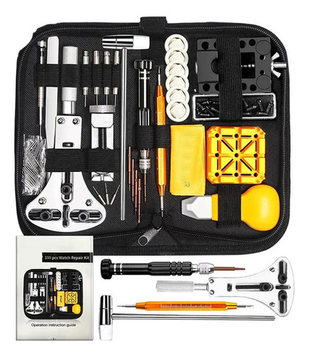 / Kit De Relojería Profesional 155 Piezas