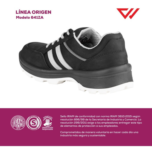 Imagen 6 de 9 de Zapatilla De Trabajo Aluminio Conwork