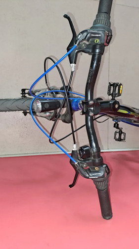 Bicicleta Mountain Bike Aurora Mtb 600 Dsx R26 Azul/negro Negro 53 Cm