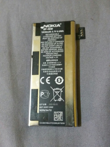 Repuesto Original Nokia Lumia 900 $250