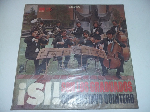 Lp Vinilo Disco Los Graduados Con Gustavo Quintero Cumbia