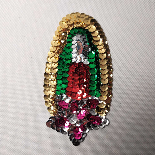 Aplicación Virgen De Guadalupe Chica 14 X 7 Cms. 