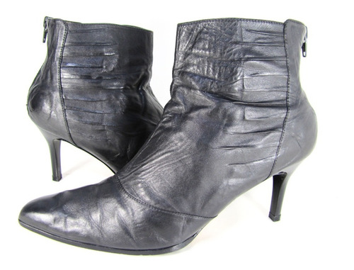 Botas Zapatos Hand Made Cuero Talla 40 Elegantes