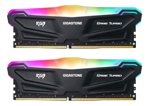 Ram Ddr4 Gigastone Black Rgb Game Turbo 16 (2x8) 3600mhz