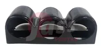 Comprar Carcasa Tablero 3 Bocas 52mm Keblar Negra Portareloj R3