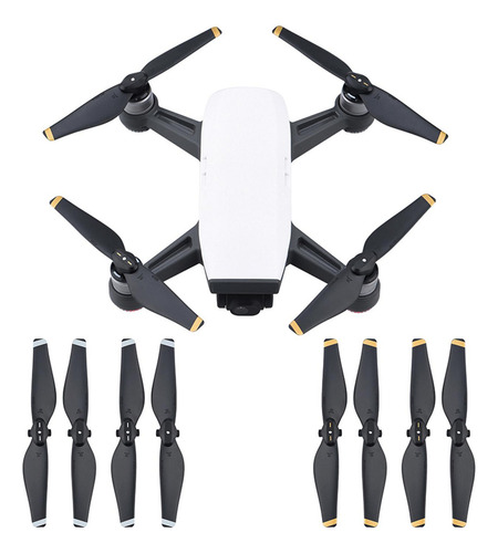 Para Lâmina De Hélices De 4 Pacotes Compatível Com Dji
