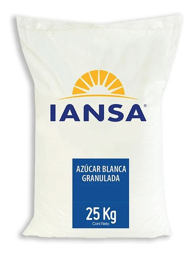 Azucar Iansa  25kg( 2 Un)-super