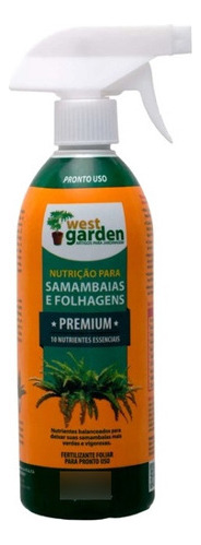  Samambaias E Folhas Nutrição Premium Pronto Uso West Garden
