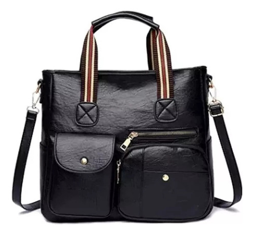 Bolso Casual De Cuero Para Trabajo Universitario Grande Para Mujer Barato