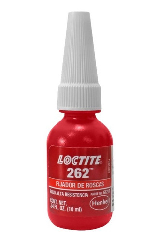 Fijador Sellador Roscas Alta Resistencia Loctite Rojo Henkel