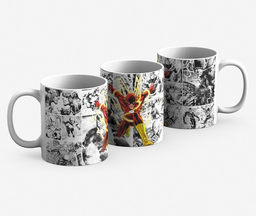 Taza Mug 11oz Dc Comics The Flash Superheroe