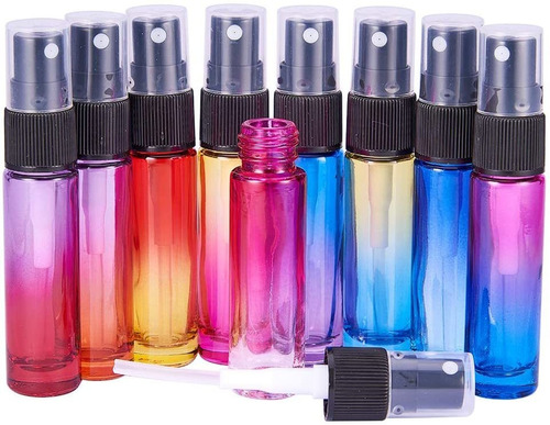Benecreat - Juego De 9 Botellas De Perfume Vacias De 10 Ml 